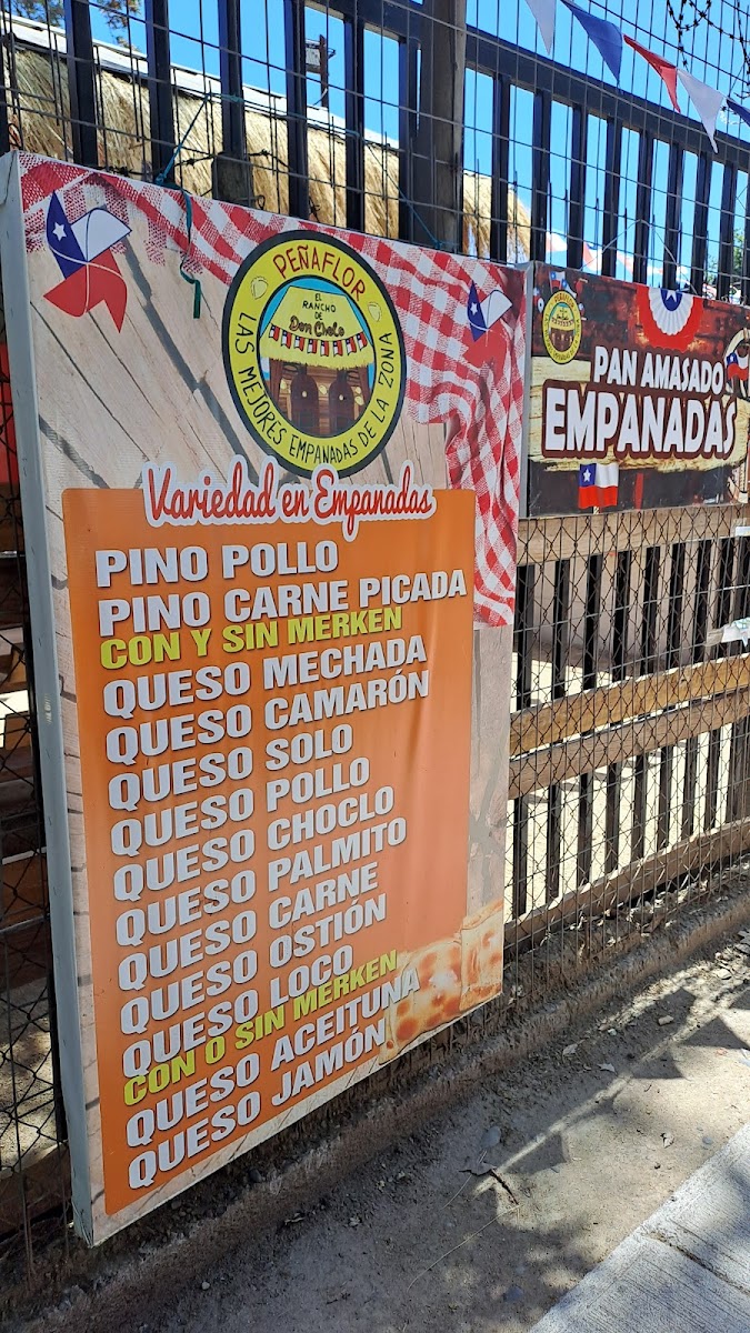 Menu El Rancho De Don Chelo (Empanadas Peñaflor)-5